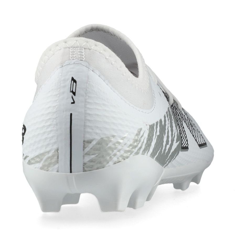 New Balance Furon V8 Team FG 10 Year - Blanc/Noir Enfant