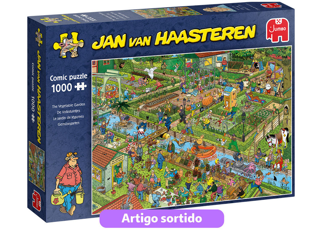 PUZZLE COMICS DISET 1000 PEÇAS MODELOS SORTIDOS
