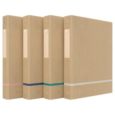 Oxford Touareg - Classeur à anneaux - Dos 40 mm - A4 - disponible dans différentes couleurs krafts