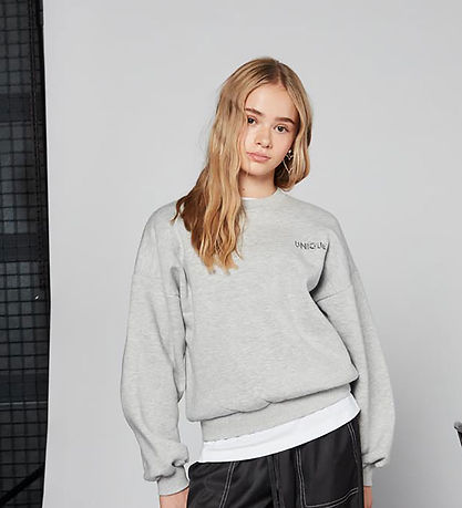 Hound Sweatshirt - Gråmeleret