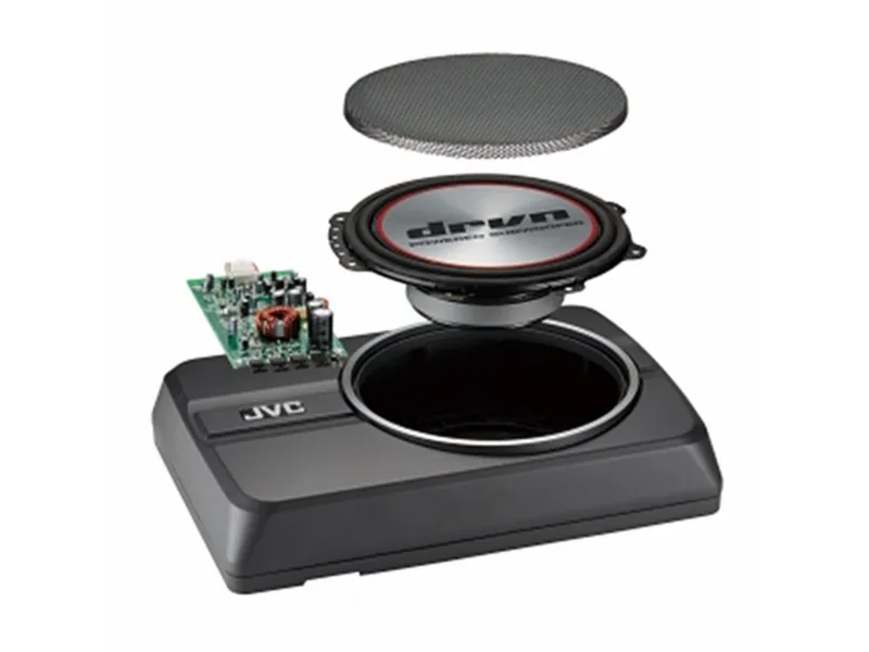 JVC CW-DRA8 - DRVN - subwoofer - til bil - 150 Watt - 8