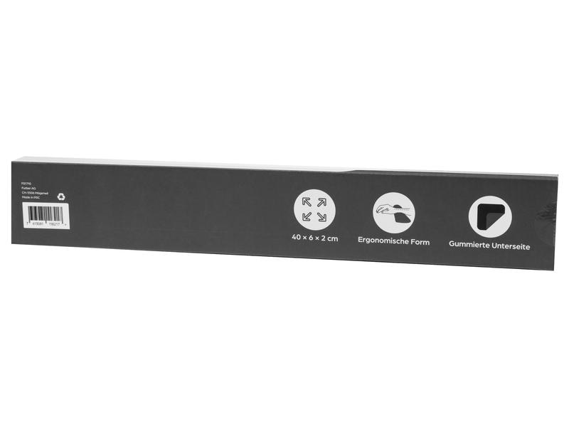 onit Handgelenkauflage ERGO Premium Schwarz Ergonomisch geformte Tastatur-Handgelenkauflage