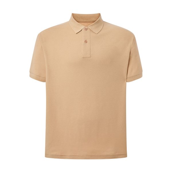 FYL Polo Regular 100% Algodão Homem Areia M - POPOL481