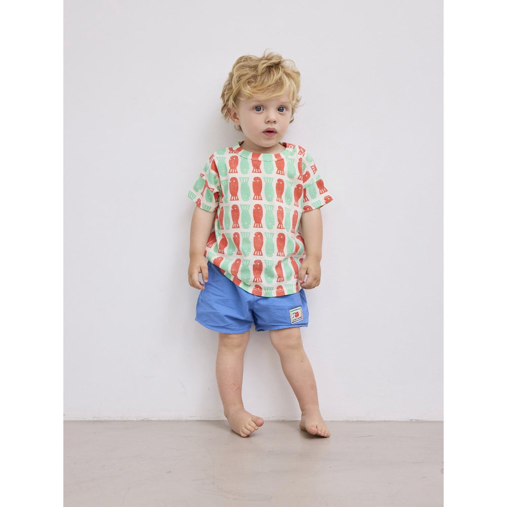 Køb Bobo Choses Offwhite Lucky Fish All Over T-Shirt