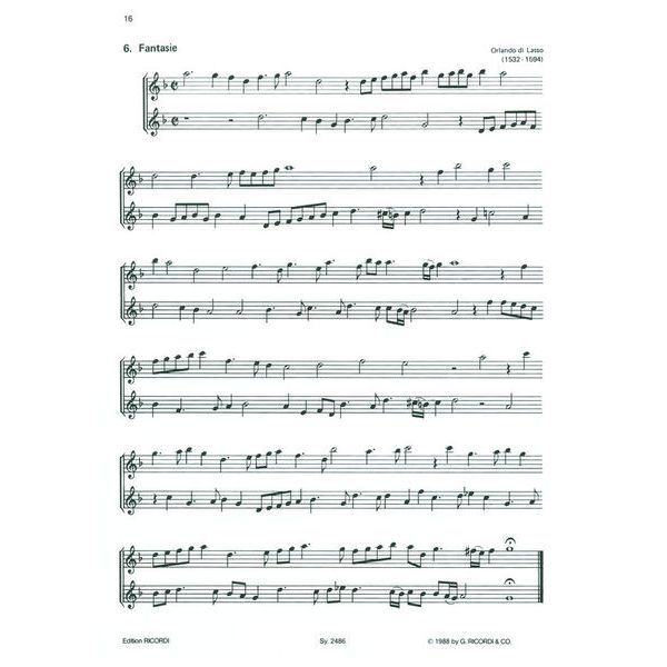 Ricordi Lern Querflöte Spielen Band 2