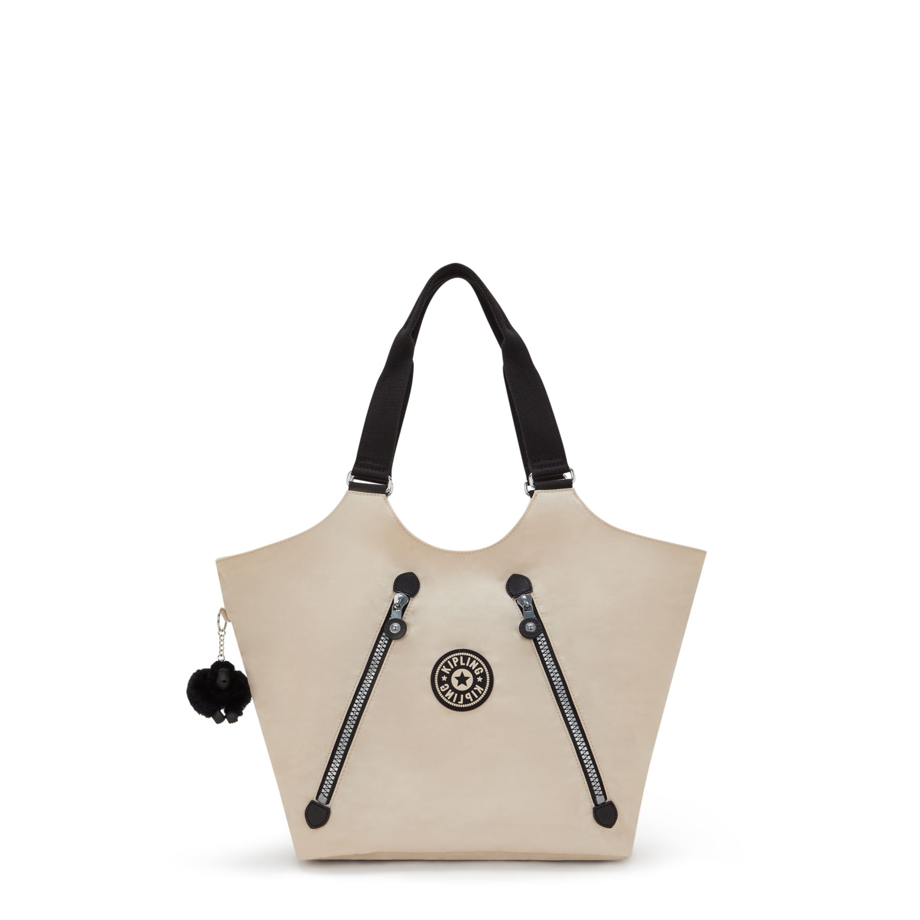 NEW CICELY Fourre-tout de taille moyenne avec fermeture zippée - Back to Beige Heritage