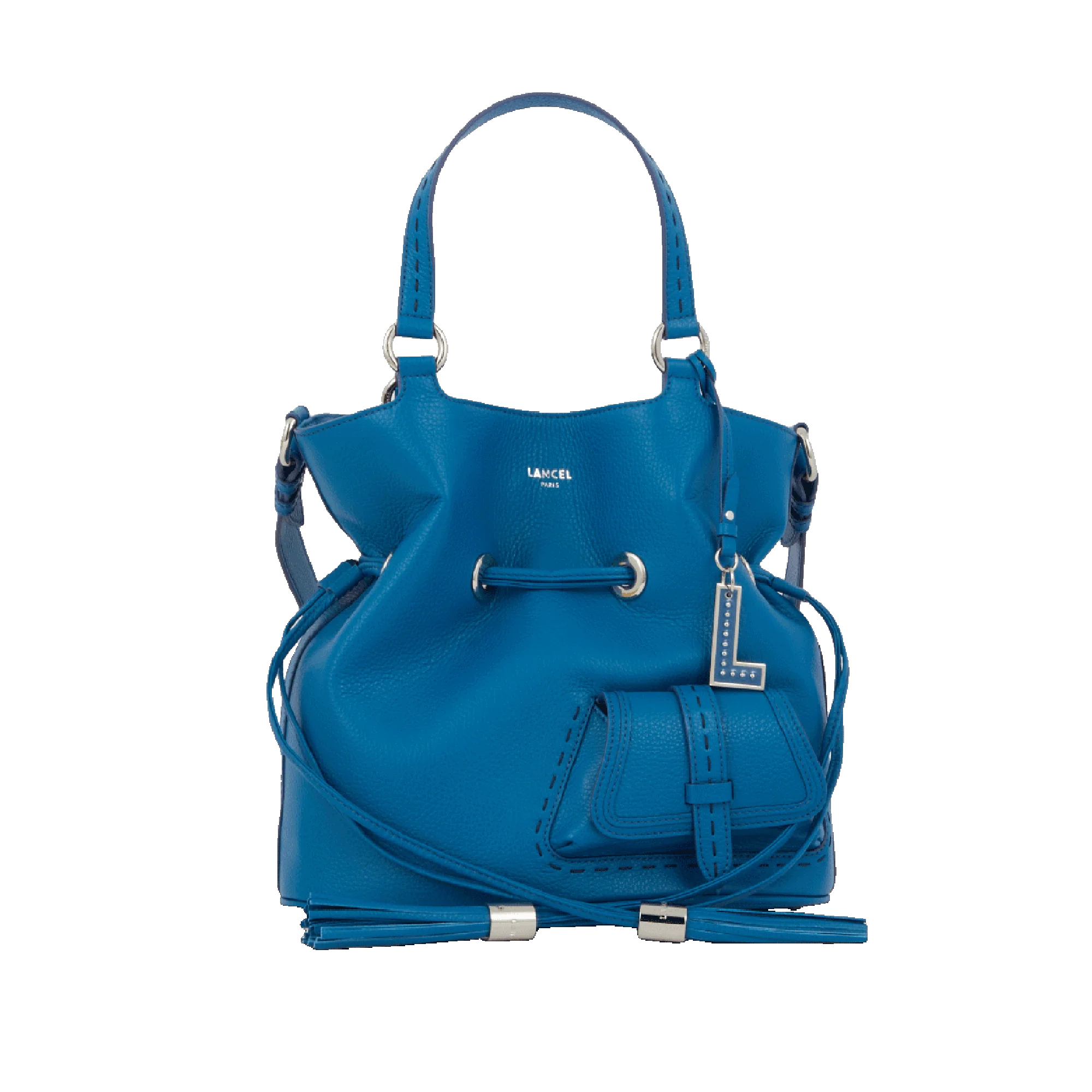 Sac seau S Premier Flirt de Lancel-Cobalt