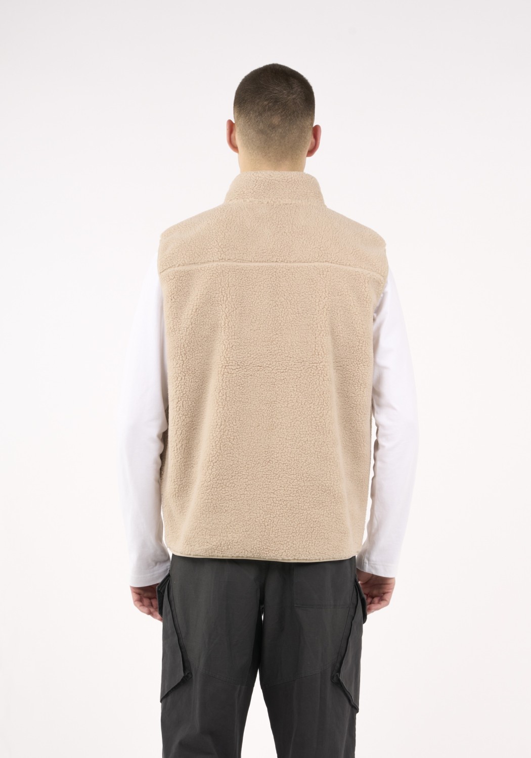 Knowledge Cotton Apparel Fleece-Weste Teddy Fleece Vest Item Colour