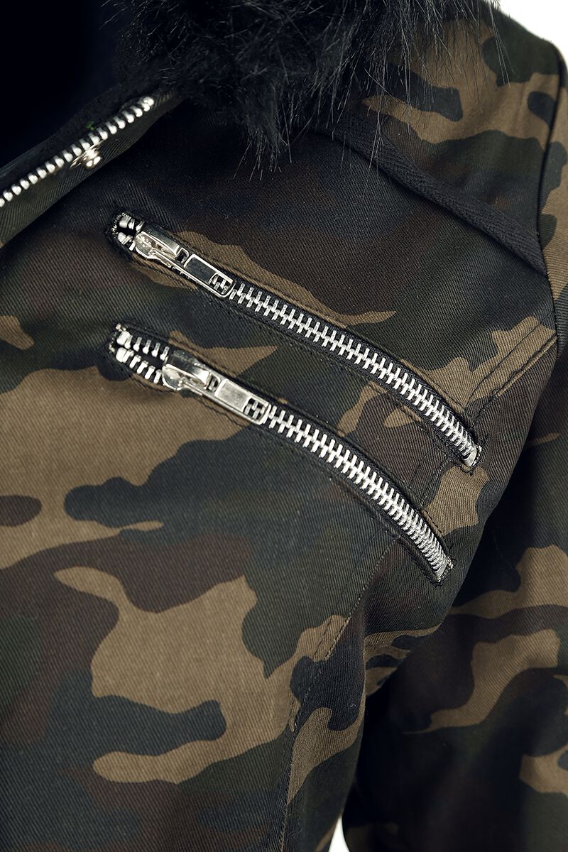 Veste Multi-Poches | Gothicana by EMP Veste d'hiver