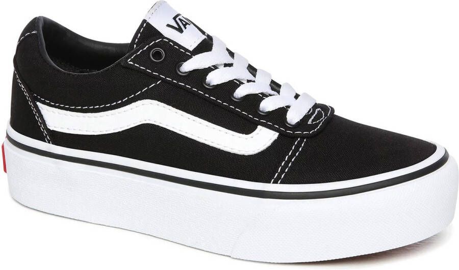 Vans Sneaker Laag My Ward Platform Canvas Black Zwart