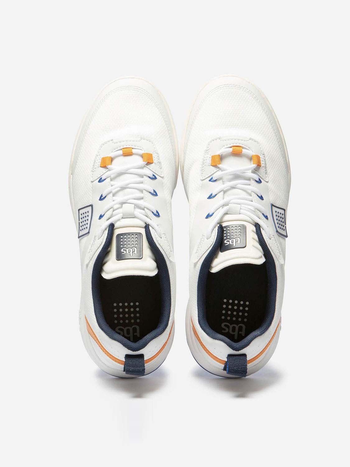 Baskets Homme Légères Matières Eco-Conçues Blanc