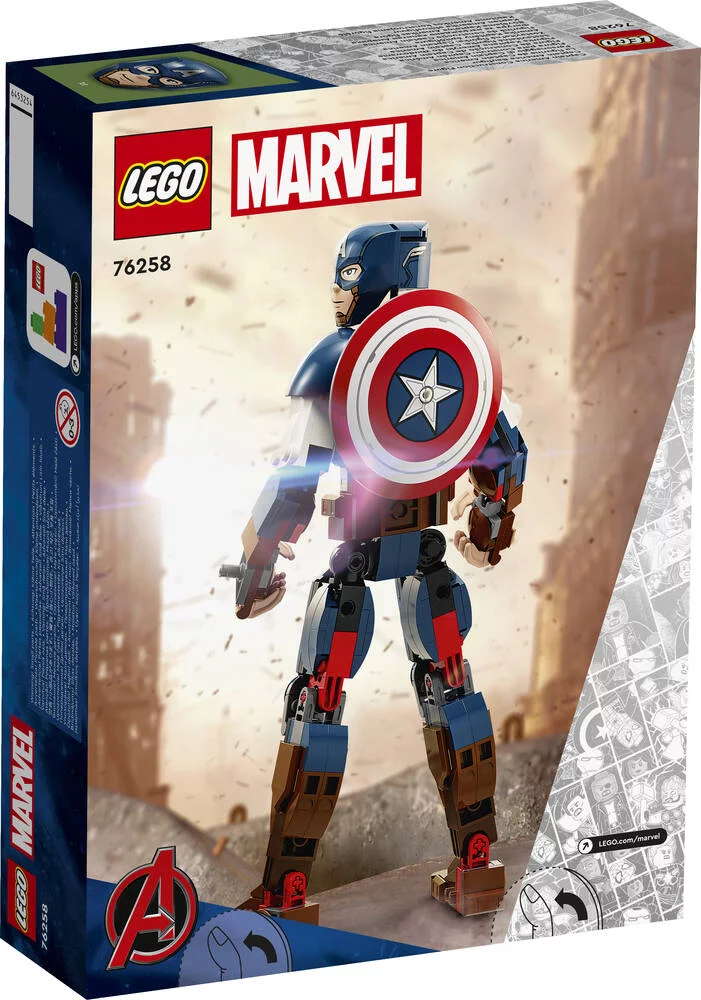LEGO®MARVEL SUPER HEROES™76258 - LA FIGURINE DE CAPTAIN AMERICA