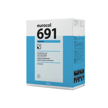 Eurocol 709 superflex poedertegellijm grijs 5 kg