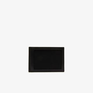 Coffret portefeuille et porte-cartes Fitzgerald en cuir uni Portefeuilles - Noir - Lacoste - Homme