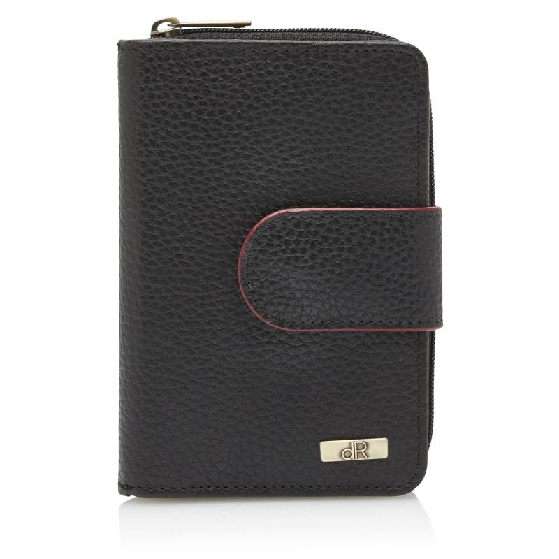 dR Amsterdam Mint Damesportemonnee 110123 Black