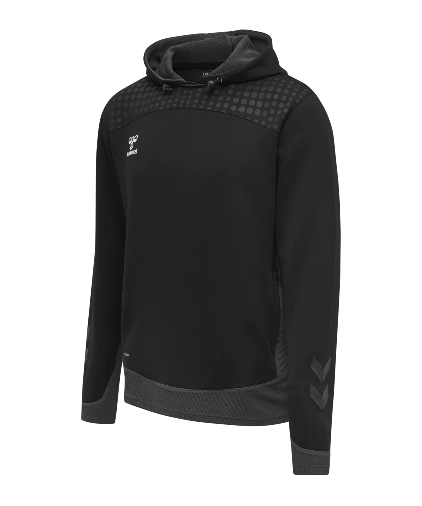 Hummel hmlLEAD Poly Hoody Schwarz F2001