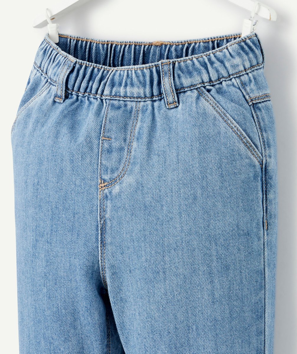 PANTALON RELAX BÉBÉ GARÇON EN DENIM BLEU LOW IMPACT