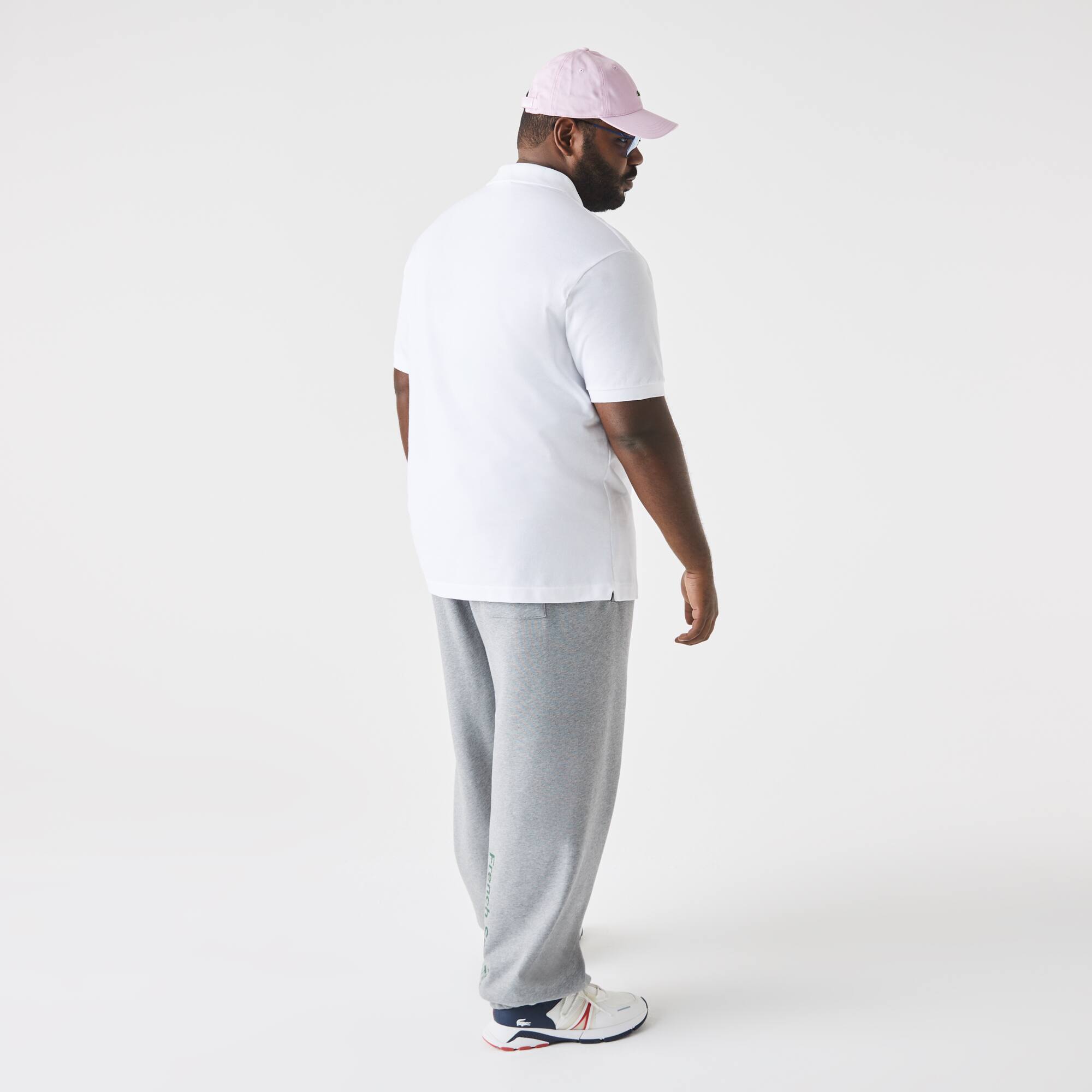 Herren-Poloshirt aus Baumwoll-Petit-Piqué LACOSTE – Übergröße – Weit Kurze Ärmel - Weiss - Lacoste - Herren