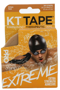 KT Tape Pro Extreme Strips Beige 20ST
