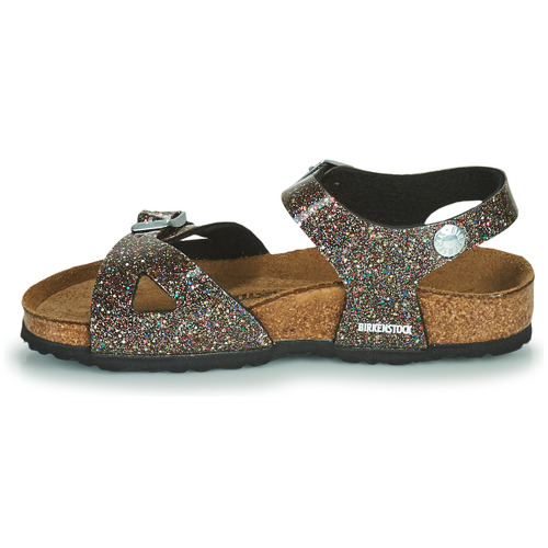 Birkenstock - RIO - Noir / Doré