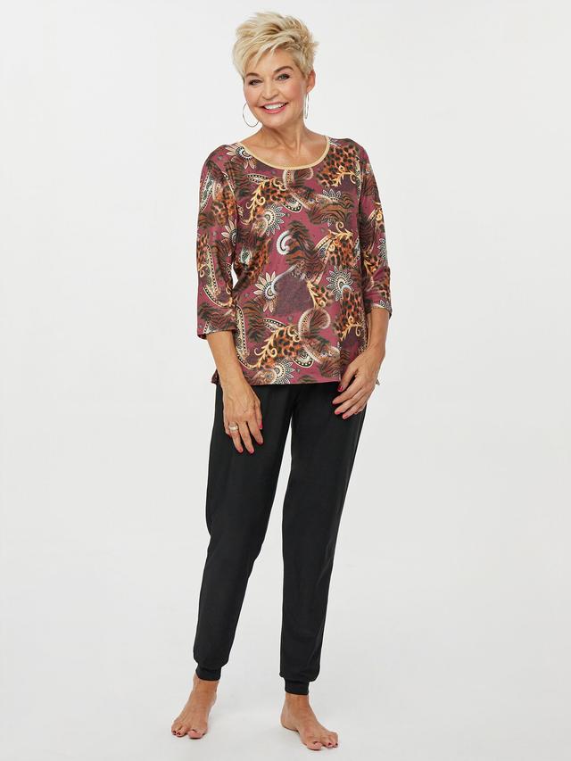 T-Shirt Paisley Leo