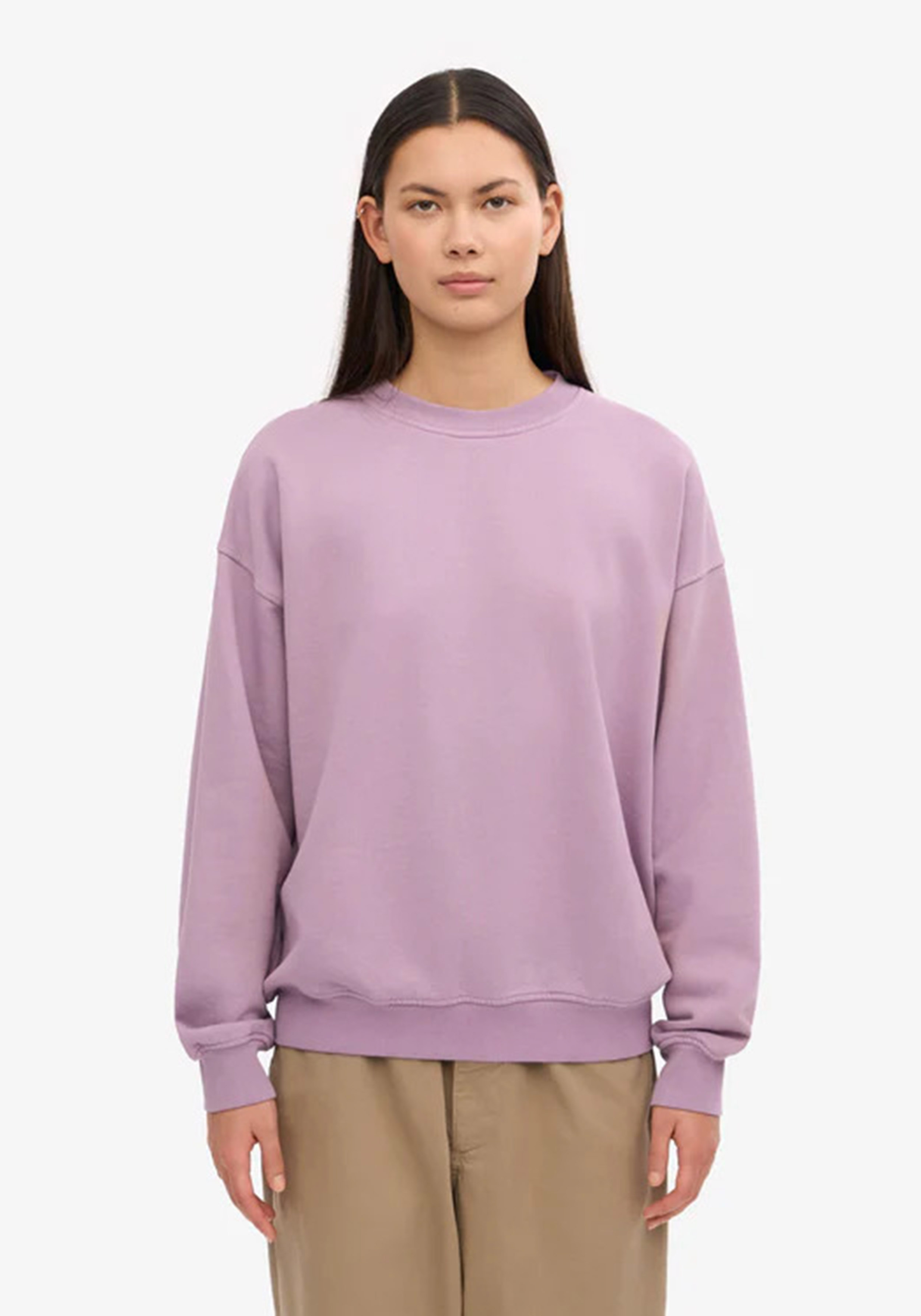 Colorful Standard Oversized Sweatshirt Pearly Purple