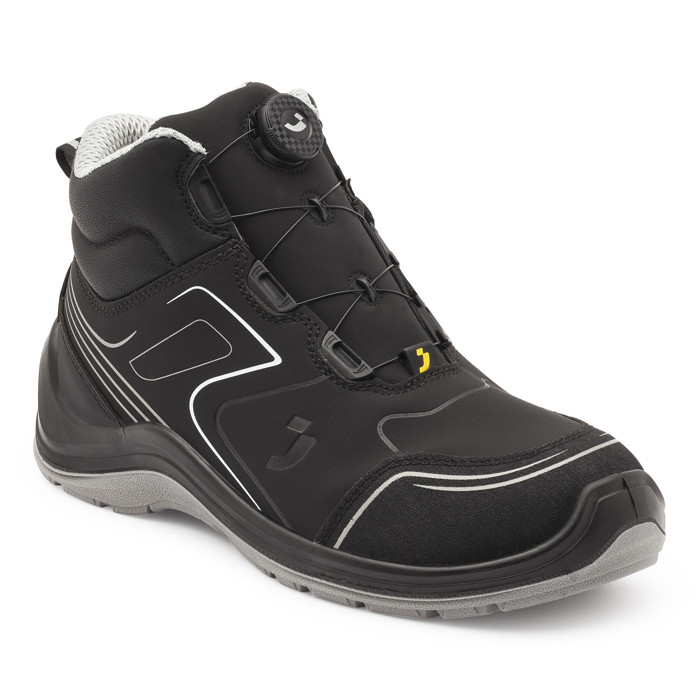 Safety Jogger Flow SI04 Mid - Werkschoenen - Zwart - 35