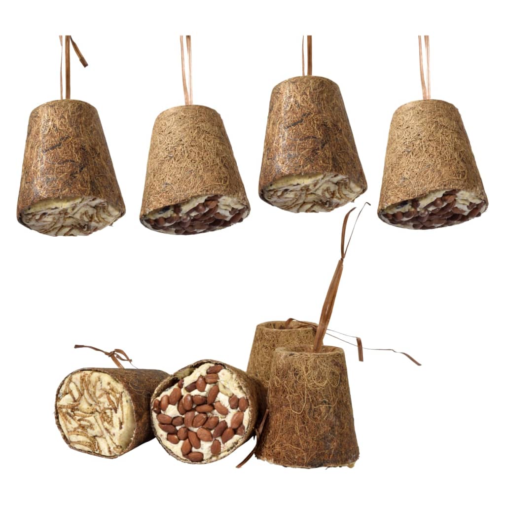 Boules d'alimentation pour oiseaux 8 pcs