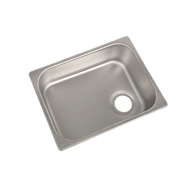 Évier incliné rectangulaire inox Vanstream