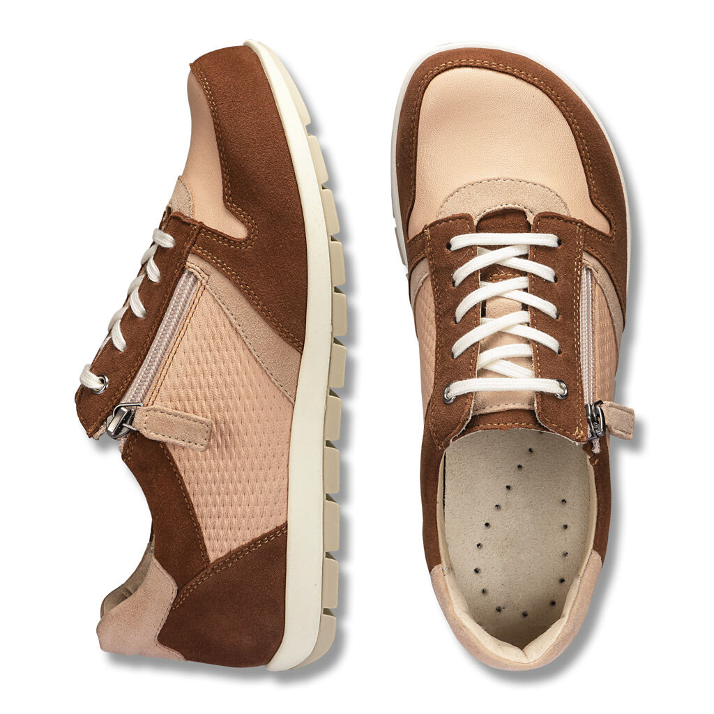 DAMEN - Sneaker DAVINA braun-rosa