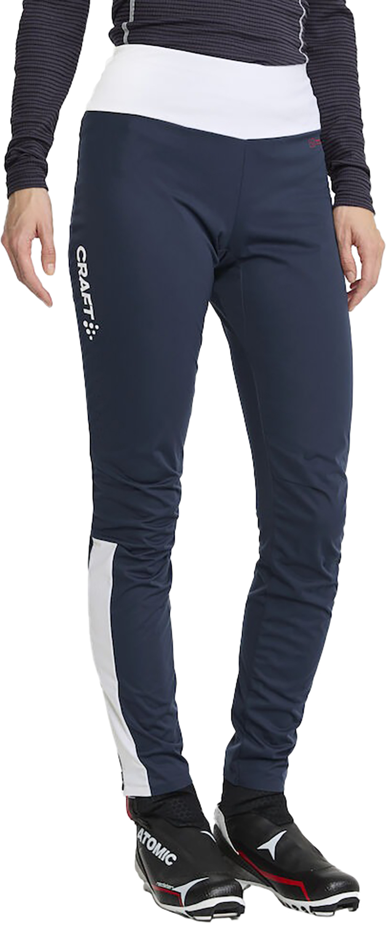 NOR Pro Nordic Race Wind Tights Dame Blaze/White