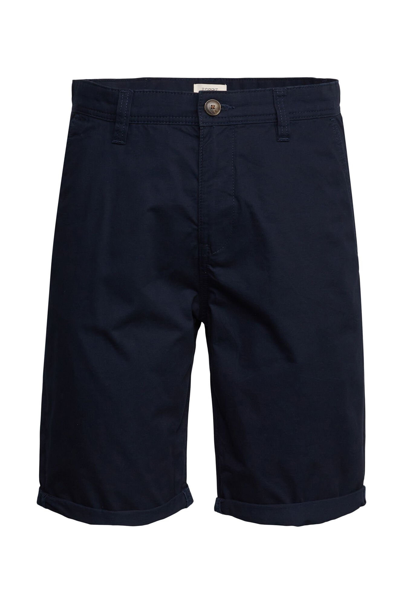 Bermuda chino 100% algodão sustentável - Azul marinho