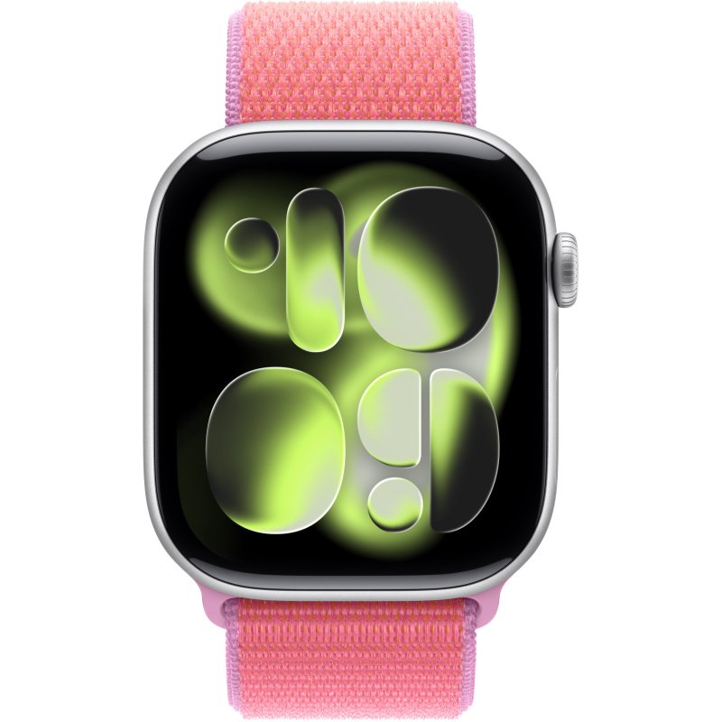 Apple MHYW4ZM/A accessoire intelligent à porter sur soi Bande Rouge Polyester recyclé, Nylon recyclé, Recycled spandex