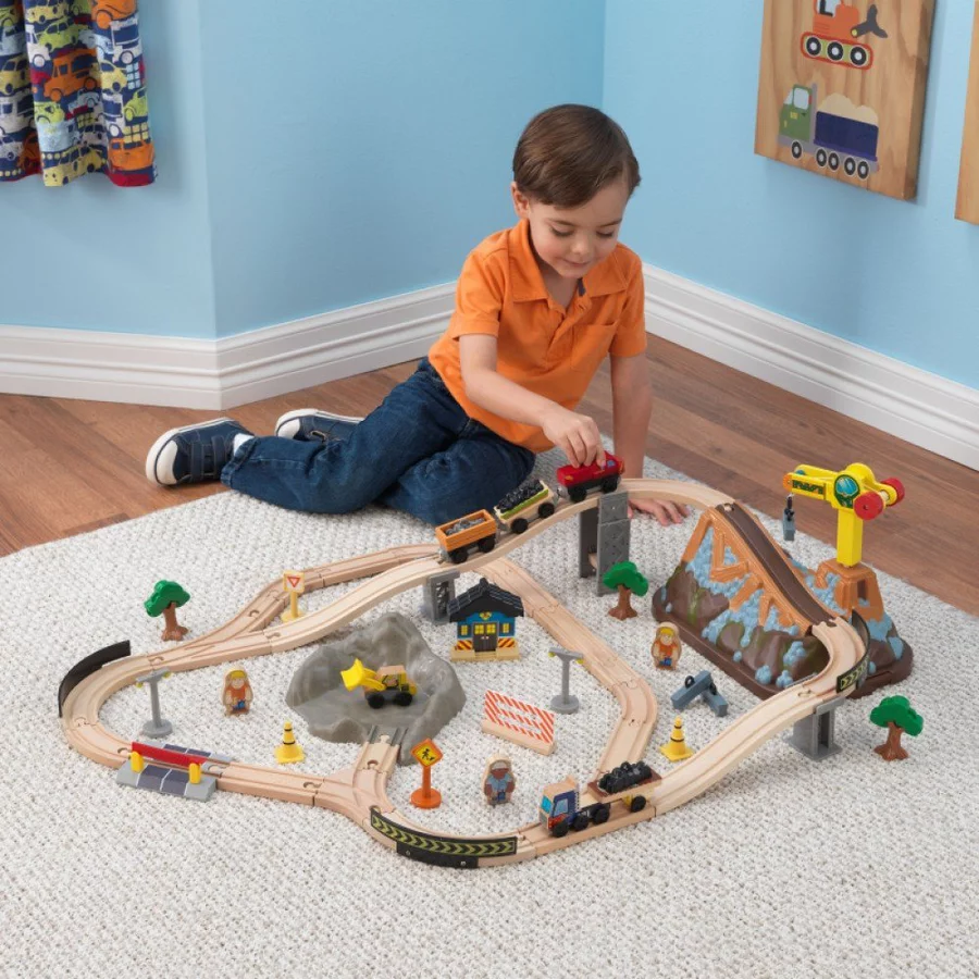 KidKraft® Holzeisenbahn-Set