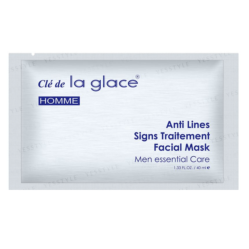 la glace - Homme Anti Lines Signs Traitement gezichtsmasker