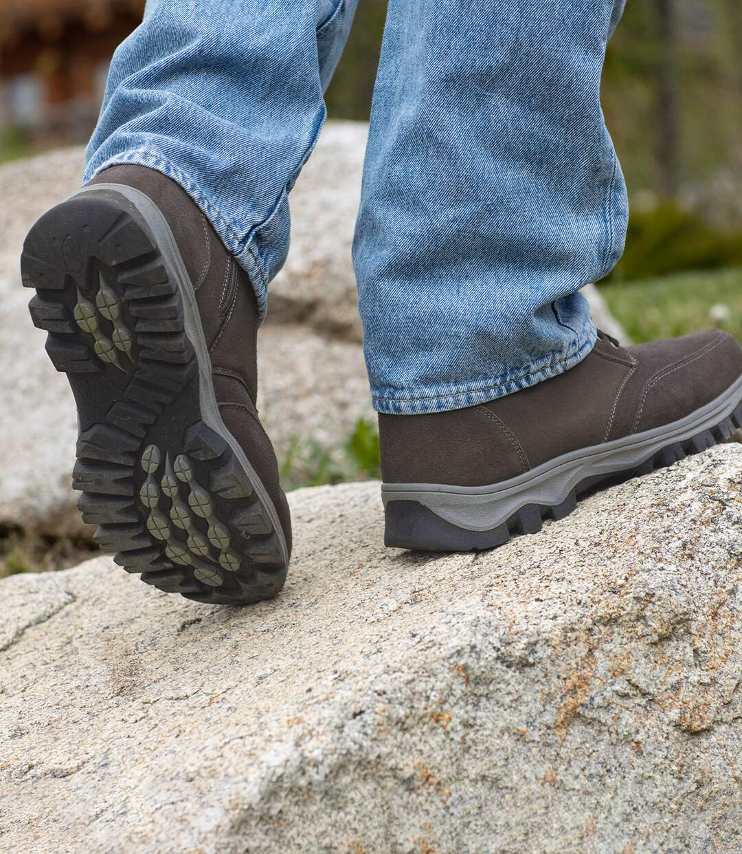 Chaussures Montantes Zippées