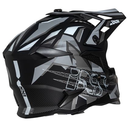 Casque cross IXS IXS363 2.0 2023 - Noir / Gris