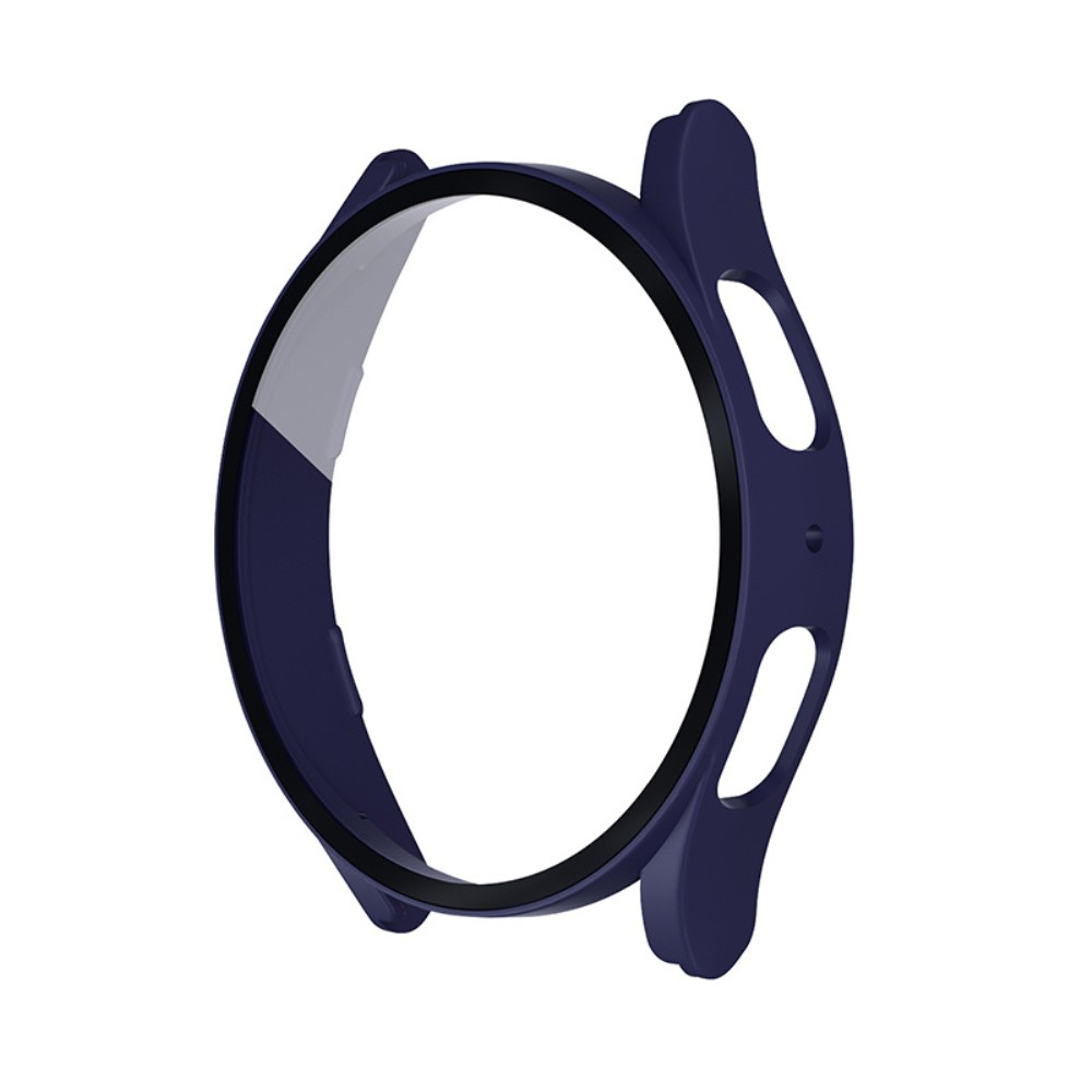 Samsung Galaxy Watch 5 / 4 (44 mm) Hardcase Bumper   Display Schutzglas - Dunkelblau