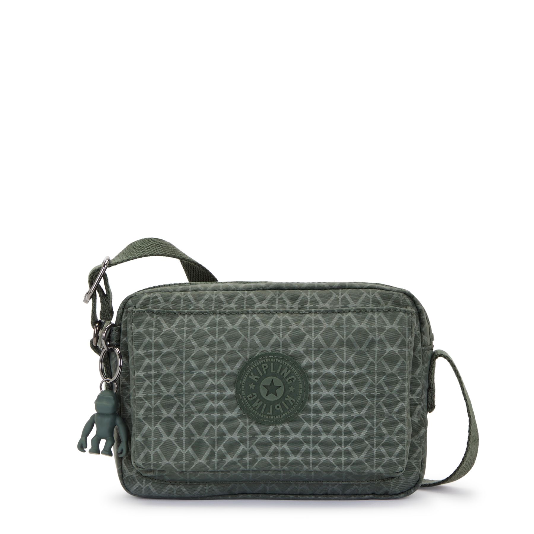ABANU Mini Sac à Bandoulière avec Sangle Ajustable - Sign Green Embosse