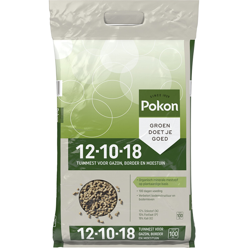 Pokon Tuinmest 12-10-18 Organisch Mineraal3,75 kg