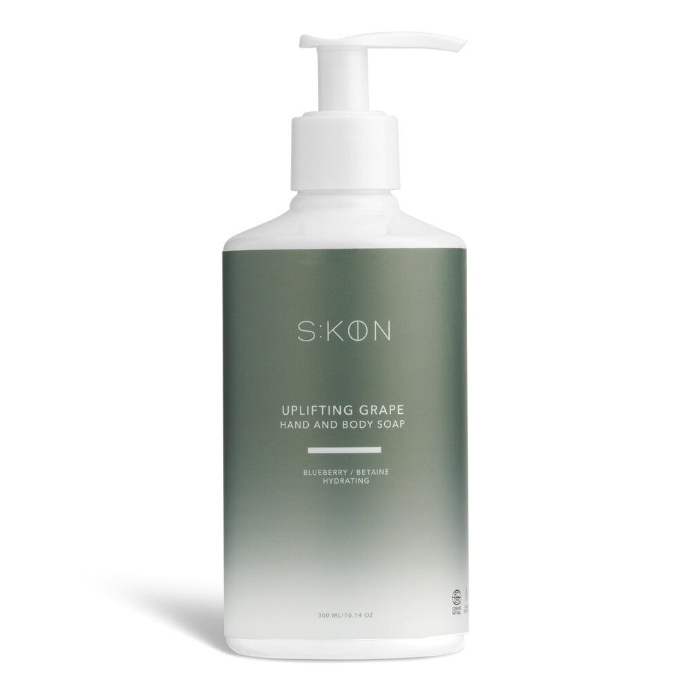 Skøn Skincare  Uplifting Grape hånd- og kropssæbe - 290 ml.