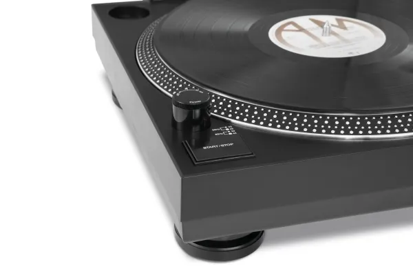 TechniSat TechniPlayer LP 300 - Pladespiller - sort, sølv