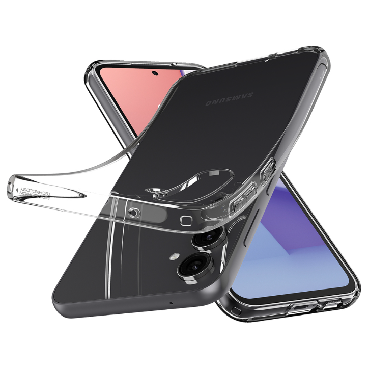 Samsung Galaxy S23 FE Liquid Crystal Case Gummi Hülle (ACS06369) - Transparent