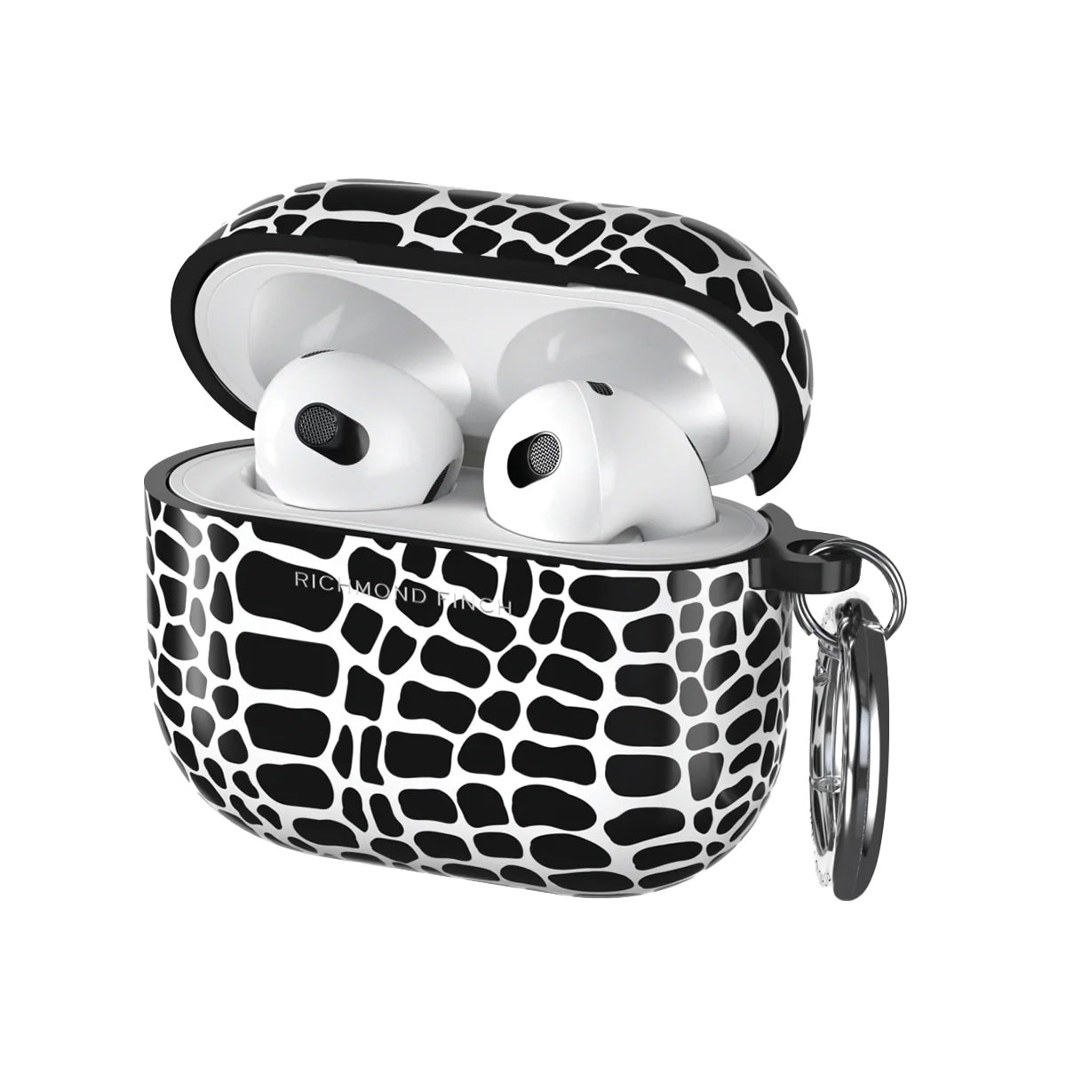 R&F AirPods Gen 3 etui (black croc)