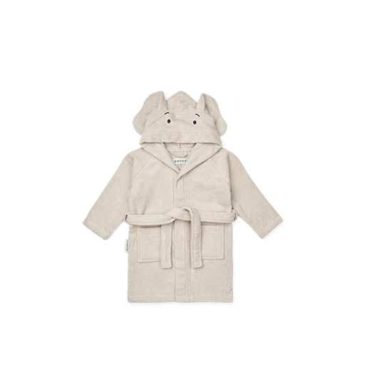 Liewood Lily Elefant Badekåbe, Sandy, 5-6 år