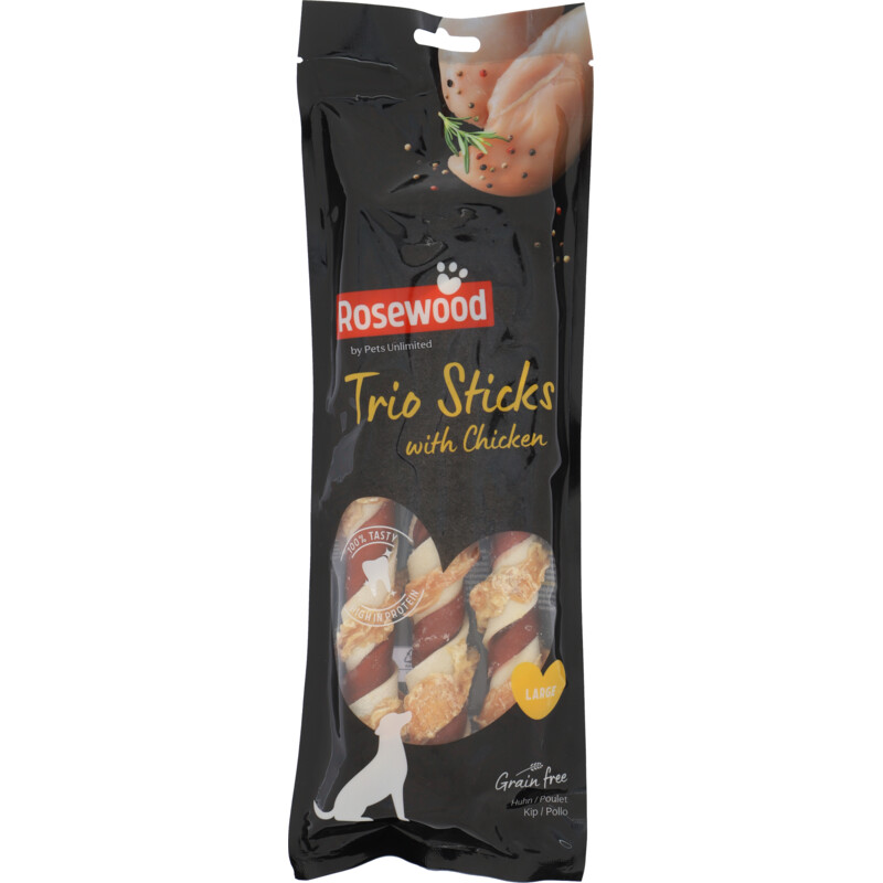 Rosewood Trio sticks with chicken large