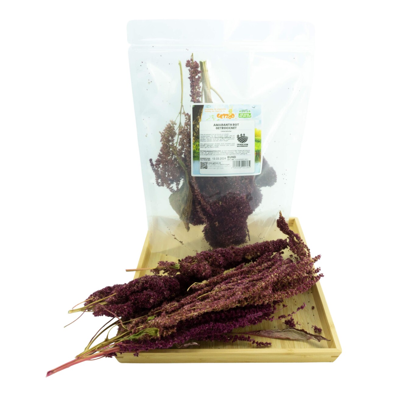 Getzoo Amaranth Rot - getrocknet (Bund)