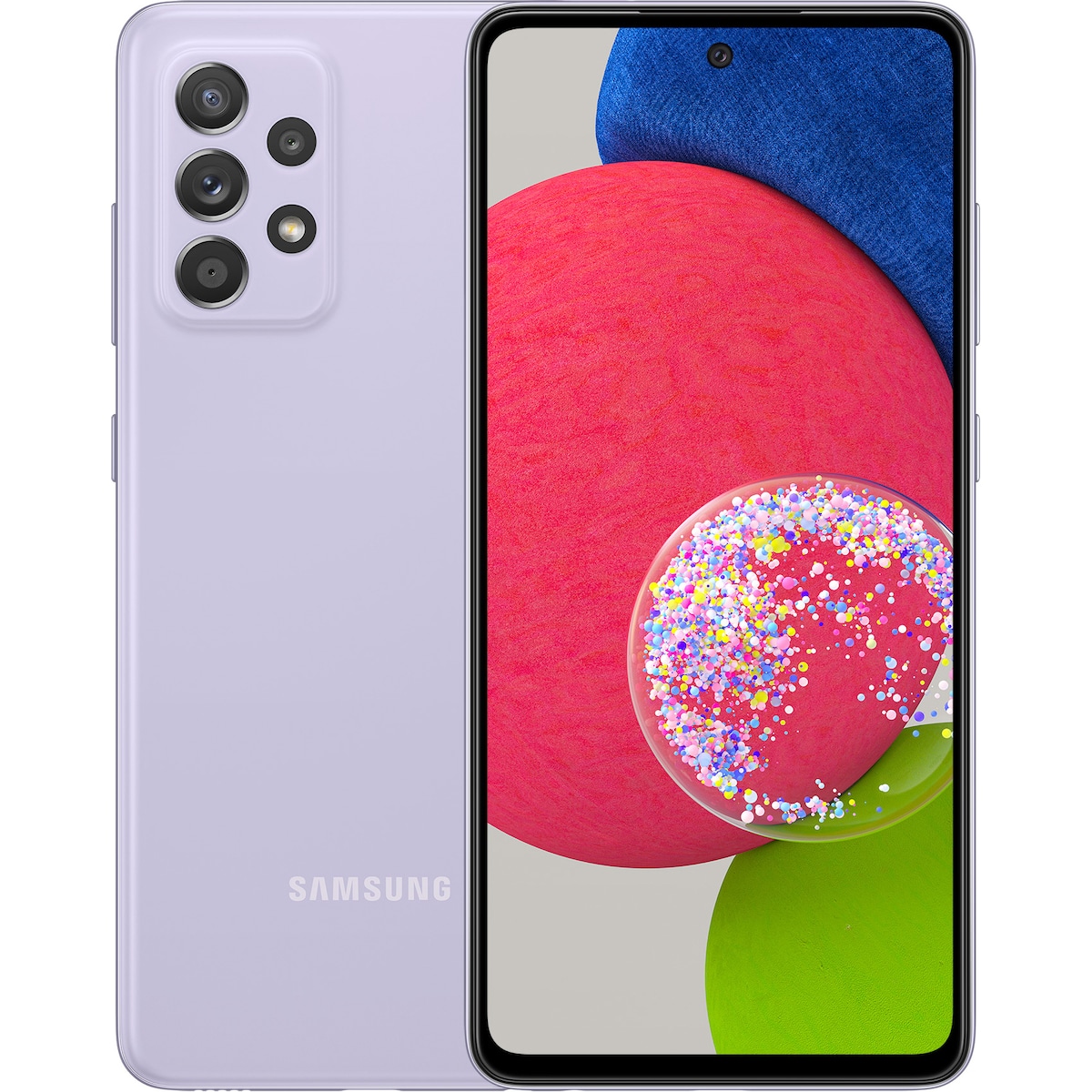 Samsung Galaxy A52s 5G smarttelefon 6/128GB (awesome violet)