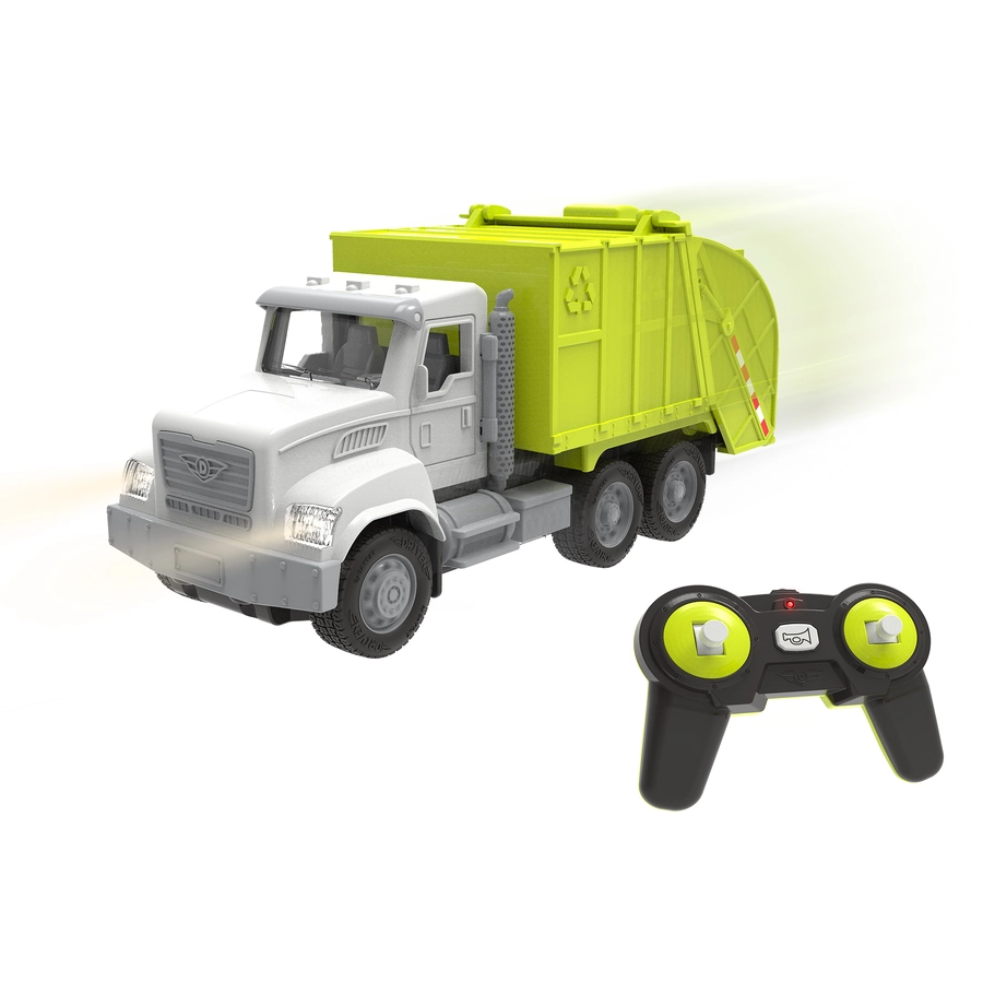 Driven RC Micro Müllwagen grün Mehrfarbig