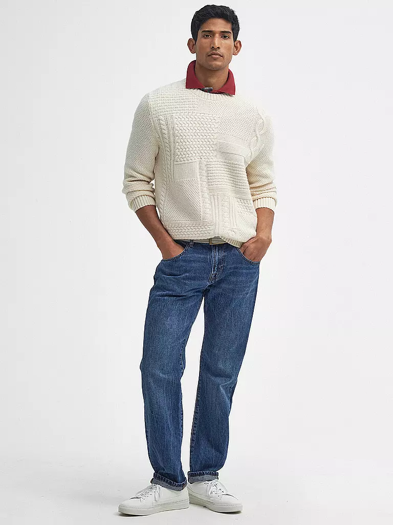 BARBOUR Pullover CASEY creme
